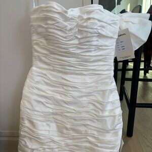 Watters Rose White Mini - Never worn - tags still on